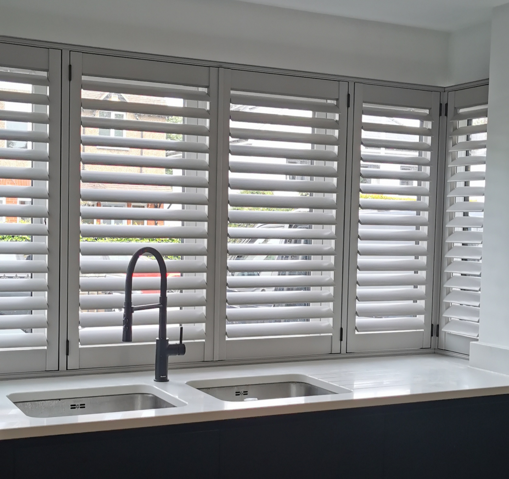 Kitchen Window Shutters | Tunbridge Wells Shutters